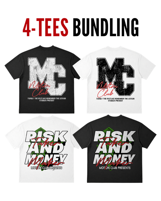 Motion Club 4-Tees Bundle