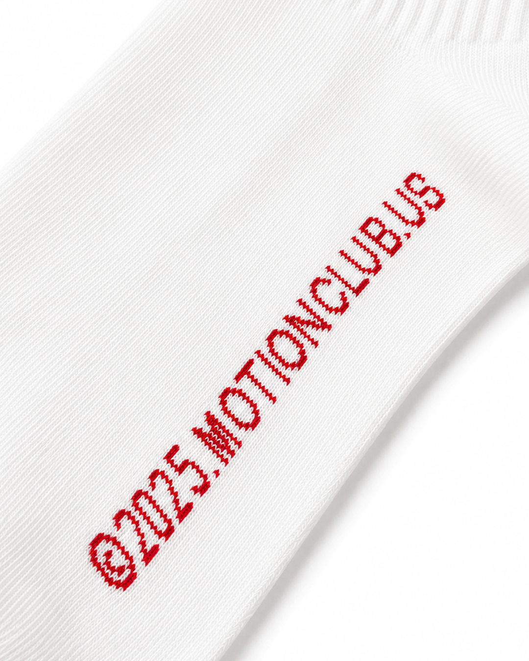White Socks with Flame Heart