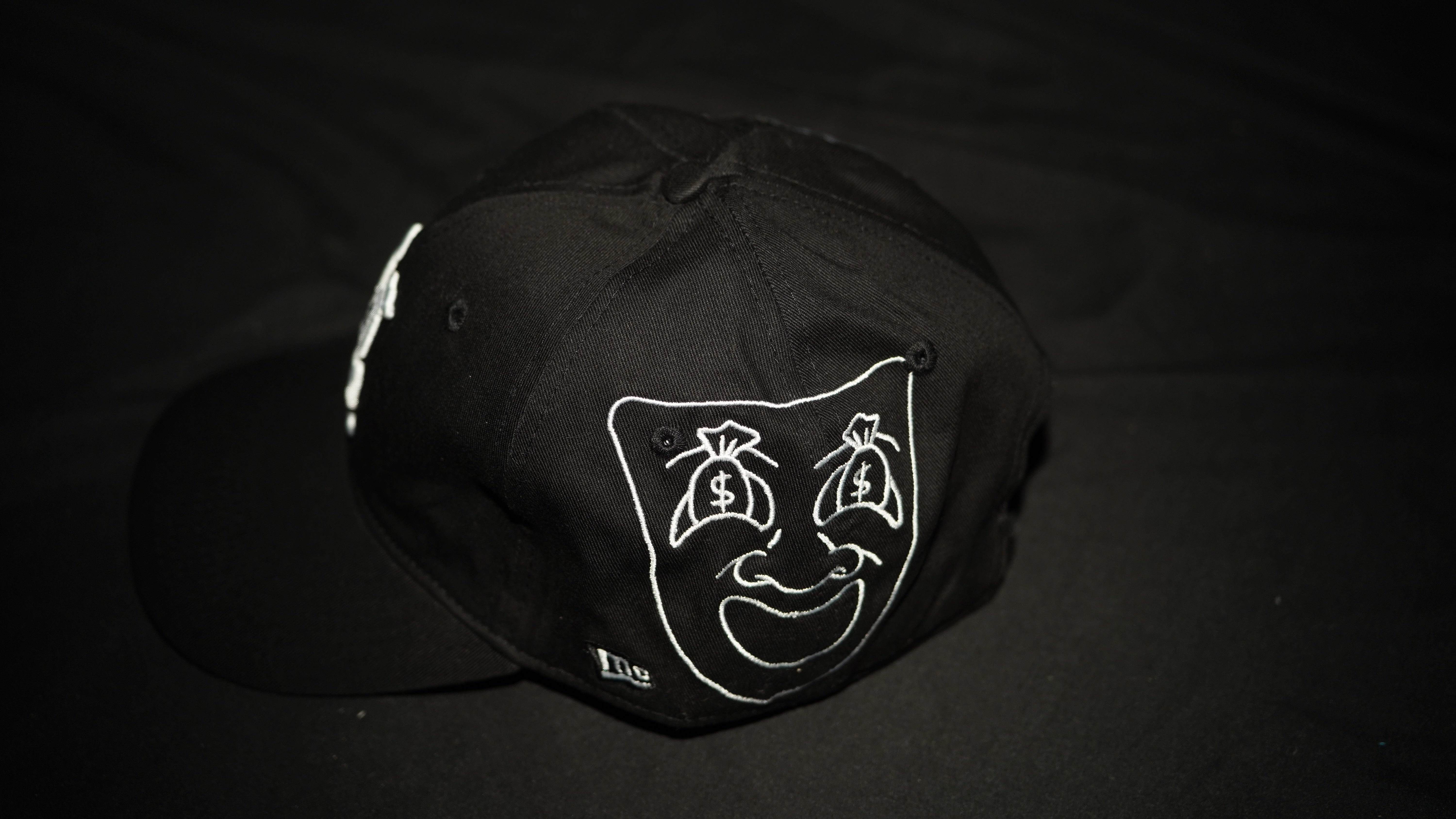 MOTION CLUB DAD HAT - "LAUGH NOW CRY LATER" BLACK LA HAT