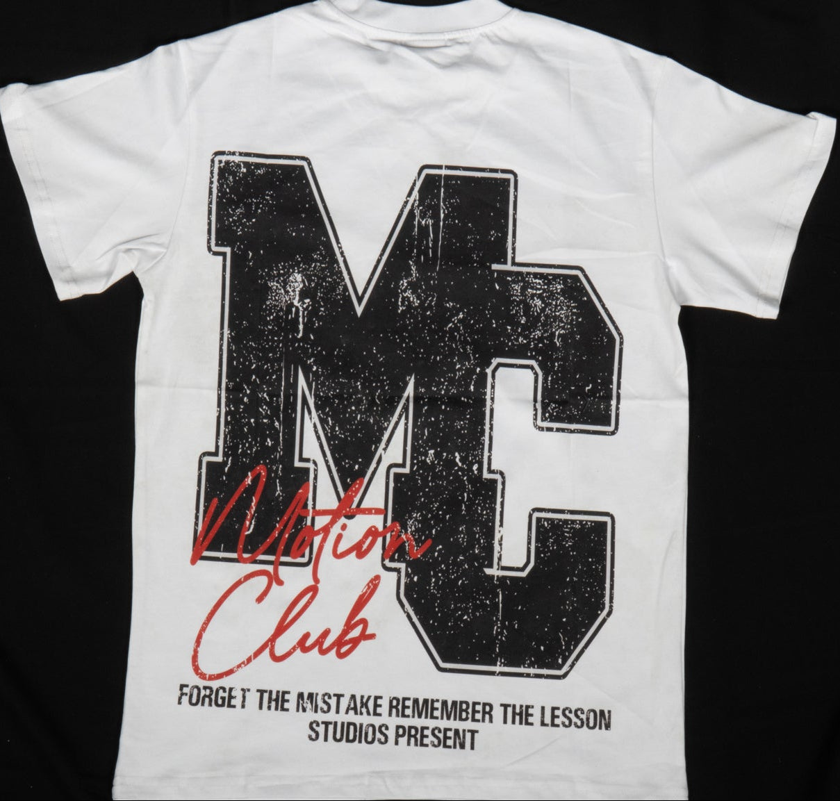 MOTION CLUB TEE "REMEMBER THE LESSON"
