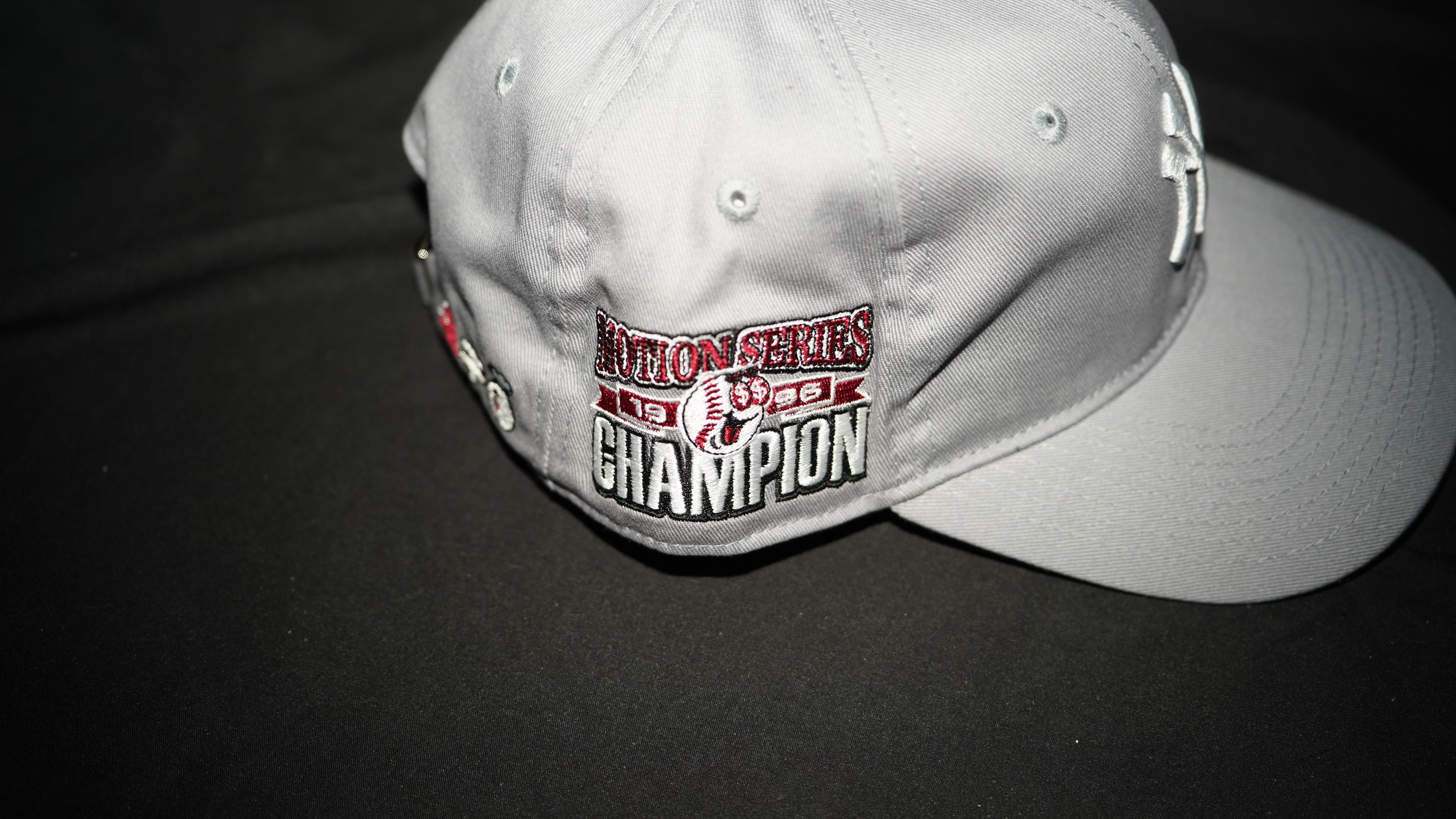 MOTION CLUB DAD HAT - "CHAMPION" GREY NY HAT