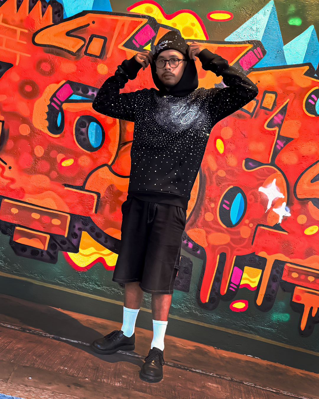 Rhinestones Hoodie