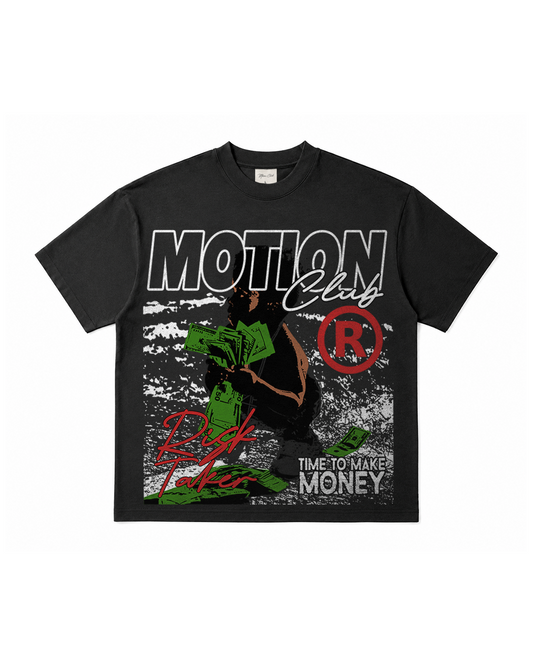 Risk Taker on The Black Tee