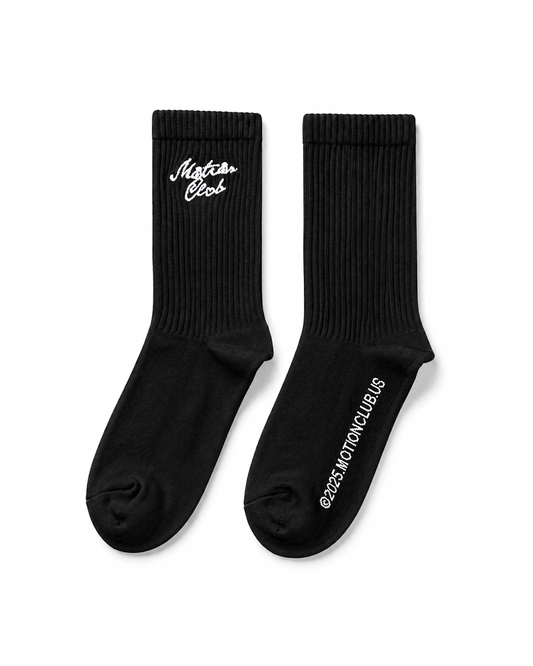 Black Motion Club Socks
