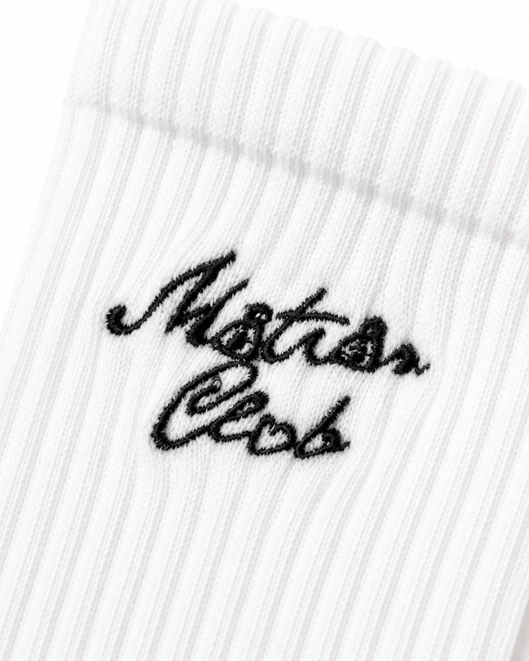 White Motion Club Socks